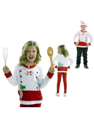 MR & MRS CHEF 8-10 AÑOS CAMISETA COCINER