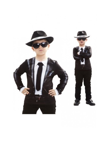 DISFRAZ CAMISETA BLUESKID TRAJE 2-4 AÑOS
