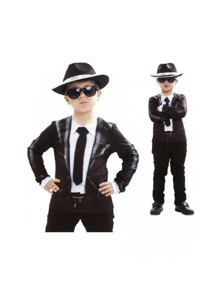 DISFRAZ CAMISETA BLUESKID TRAJE 2-4 AÑOS