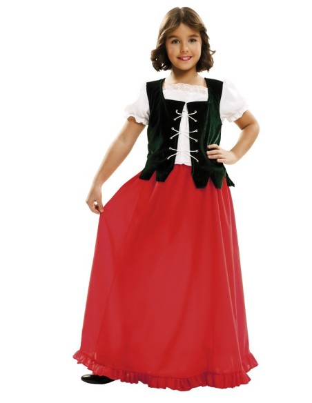 DISFRAZ DULCINEA POSADERA MEDIEVAL PASTO