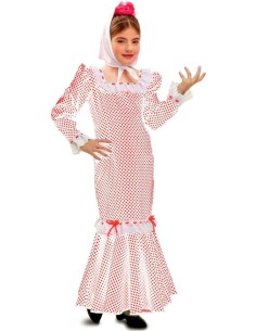 DISFRAZ CHULAPA MADRILEÑA BLANCO NIÑA 3-
