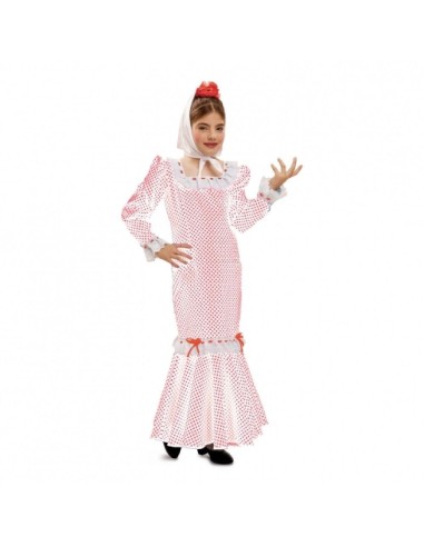 DISFRAZ CHULAPA MADRILEÑA BLANCO ROJO 5