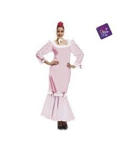 DISFRAZ CHULAPA MADRILEÑA BLANCO MUJER S 2