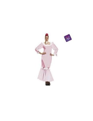 DISFRAZ CHULAPA MADRILEÑA BLANCO MUJER S