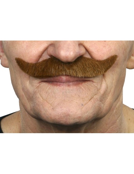 BIGOTE ESTILO MEJICANO MARRON