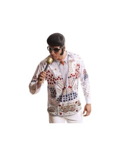 CAMISETA COSPLAY THE KING ELVIS T-XL