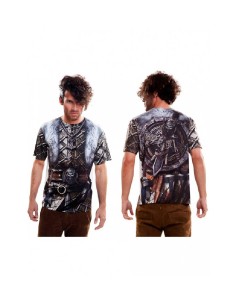 DISFRAZ CAMISETA COSPLAY VIKINGO T.L