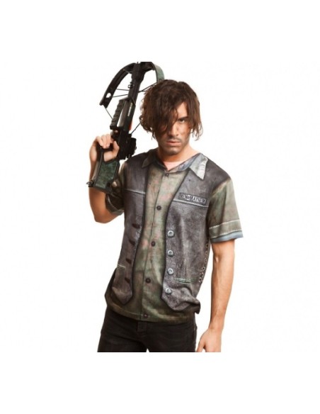 CAMISETA MOTORISTA WALKING DEAD DARYL T.
