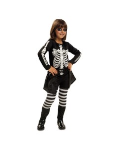 DISFRAZ NIÑA ESQUELETO SKELETO 5-6 AÑOS