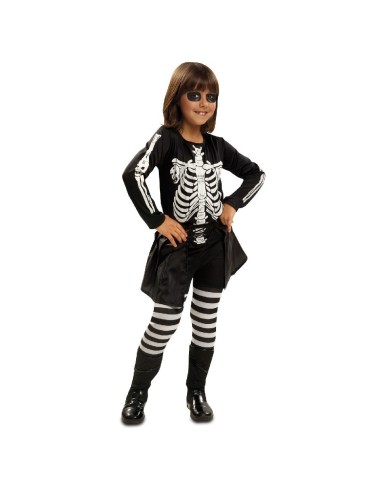 DISFRAZ NIÑA SKELETO 10-12 AÑOS