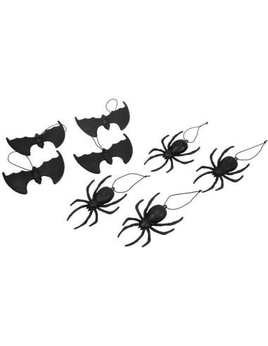 ARAÑAS Y MURCIELAGOS COLGANTES