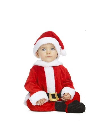 DISFRAZ DE PAPA NOEL DULCE 7-12 MESES