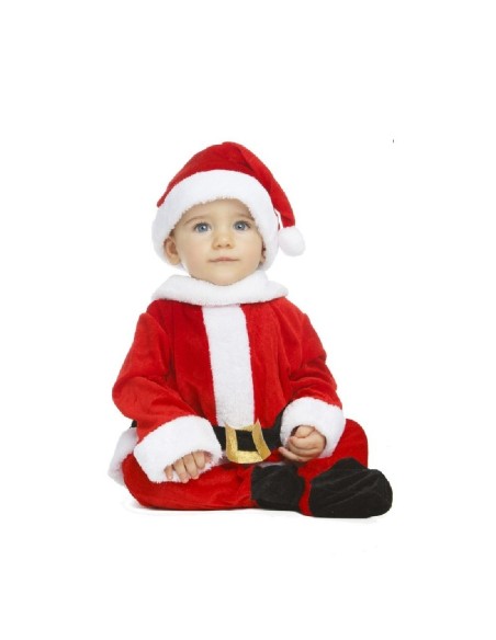 DISFRAZ DE PAPA NOEL DULCE 7-12 MESES