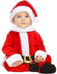 DISFRAZ DE PAPA NOEL DULCE 7-12 MESES 2