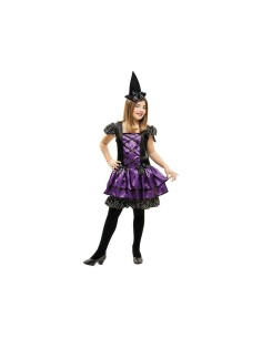 DISFRAZ BRUJA ROSA MORADO 3-4 AÑOS
