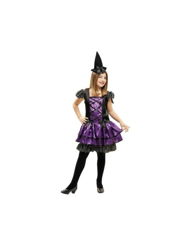 DISFRAZ BRUJA MORADA 5-6 AÑOS