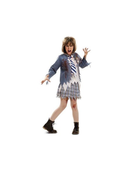 DISFRAZ DE COLEGIALA ZOMBIE INFANTIL 5-6