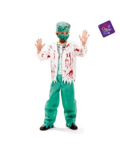 DISFRAZ CIRUJANO ESQUELETO ZOMBIE 3-4 AÑ 2
