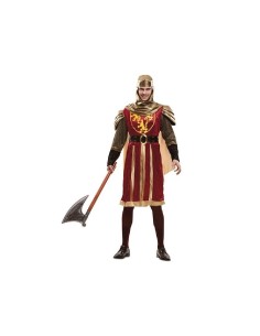 DISFRAZ CRUZADO REY MEDIEVAL ROJO ML