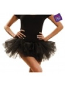 TUTU CORTO NEGRO (3 CAPAS)
