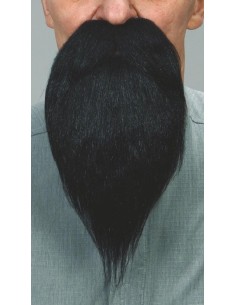 BIGOTE Y BARBA NEGRA MORENA