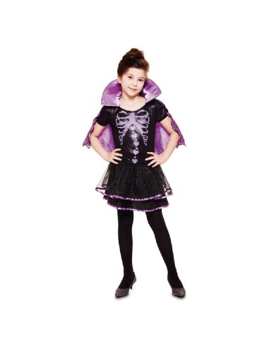 DISFRAZ VAMPIRESA ESQUELETO 10-12 AÑOS