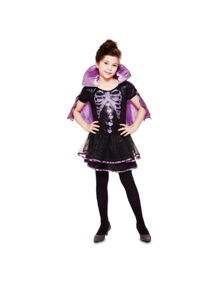 DISFRAZ VAMPIRESA ESQUELETO 10-12 AÑOS