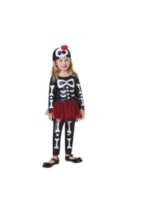 DISFRAZ ESQUELETO TUTU 3-4 AÑOS NIÑA