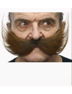BIGOTE GIGANTE MARRON