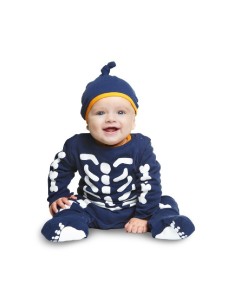 DISFRAZ ESQUELETO BEBÉ COTTON 12-24 MESE