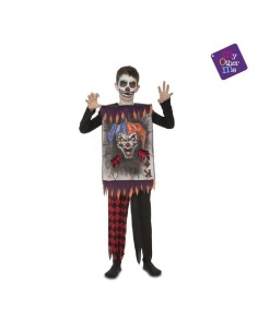 DISFRAZ CARTA JOKER CLOWN CARD ASESINO 5