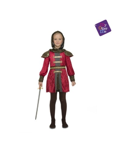 DISFRAZ DONCELLA MEDIEVAL GUERRERA 5-6 A