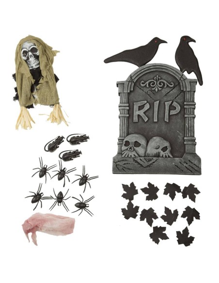 SET DE DECORACIÓN HALLOWEEN 54 X 40 X 8 