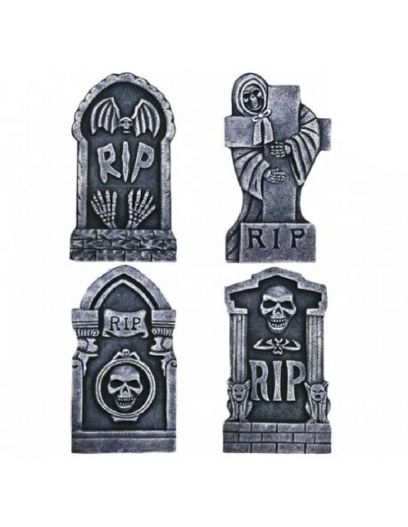 SET DE 4 LAPIDAS 42 X 6 X 21 CM