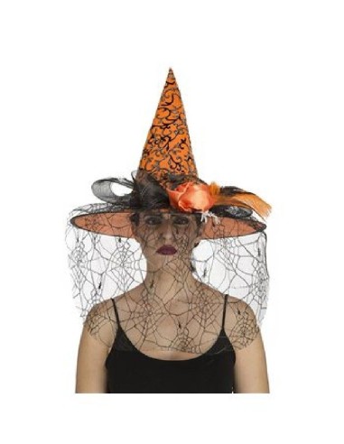 SOMBRERO DE BRUJA 58 CM