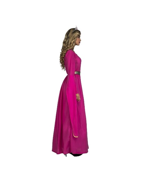 DISFRAZ PRINCESA DAMA MEDIEVAL ROSA ML