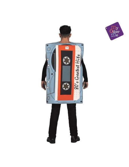 DISFRAZ CINTA DE CASETE cassete 80`S
