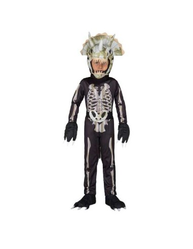 DISFRAZ DINSAURIO TRICERATOPS FOSSIL 7-9