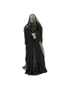 FANTASMA NEGRO CON LUZ Y SONIDO 45X20X16