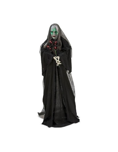 FANTASMA NEGRO CON LUZ Y SONIDO 45X20X16