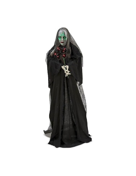 FANTASMA NEGRO CON LUZ Y SONIDO 45X20X16