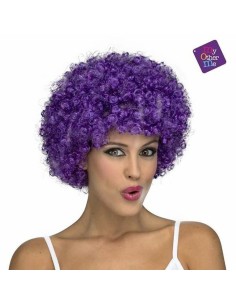 PELUCA RIZADA MORADA