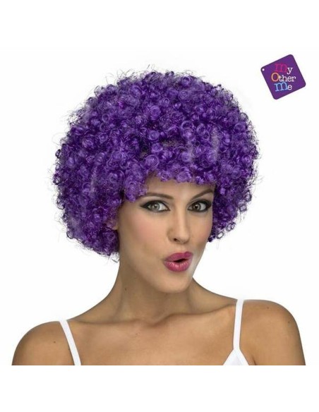 PELUCA RIZADA MORADA