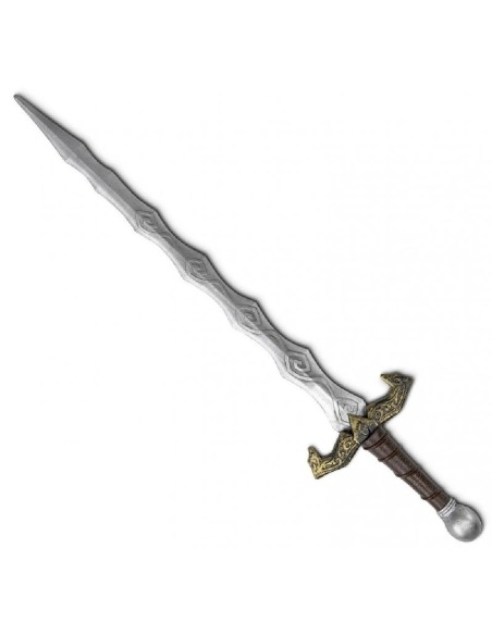 ESPADA MEDIEVAL POMO CALAVERA 81CM