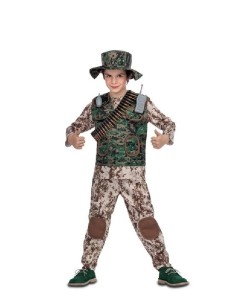 DISFRAZ MILITAR MARINE CORPS 5-6 AÑOS