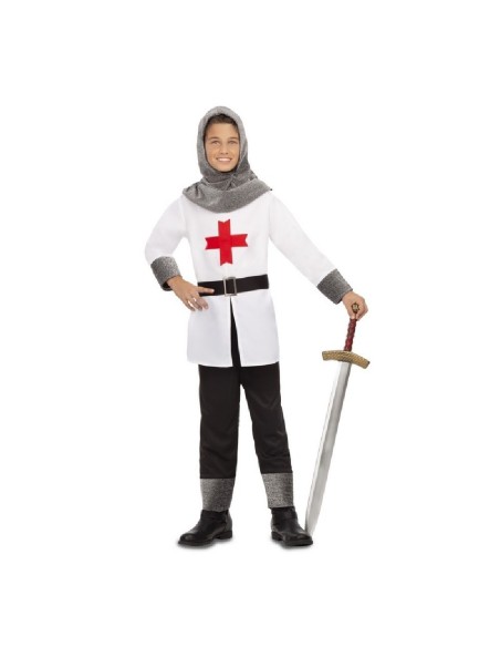 DISFRAZ GUERRERO CRUZADO MEDIEVAL 3-4 AÑ