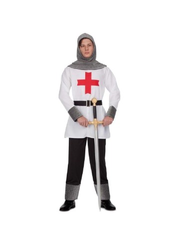 DISFRAZ GUERRERO CRUZADO MEDIEVAL ML