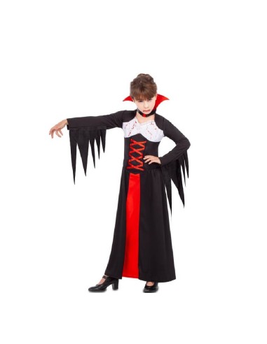 DISFRAZ VAMPIRESA SANGRIENTA 5-6 AÑOS