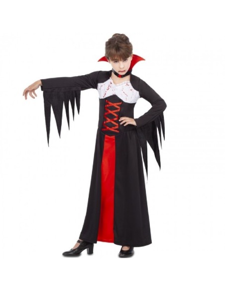 DISFRAZ VAMPIRESA SANGRIENTA 7-9 AÑOS