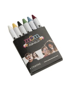 SET MAQUILLAJE 6 CRAYONES